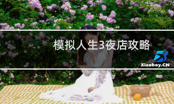 模拟人生3夜店攻略