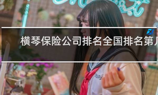 横琴保险公司排名全国排名第几