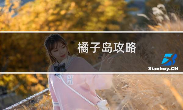 橘子岛攻略