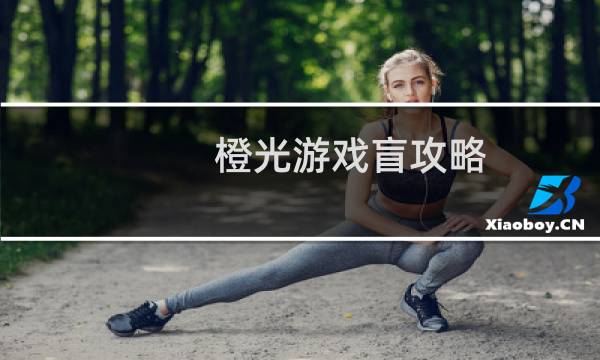 橙光游戏盲攻略