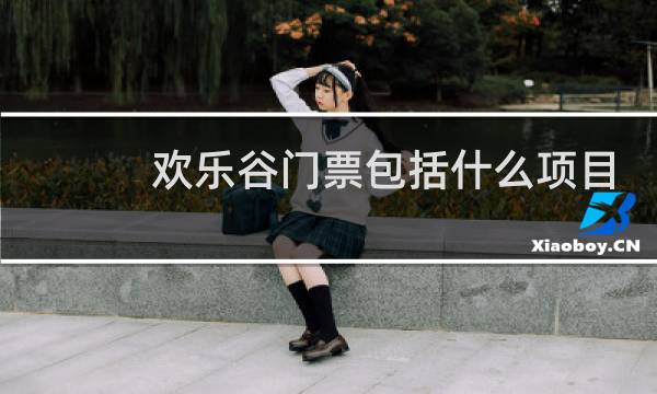 欢乐谷门票包括什么项目