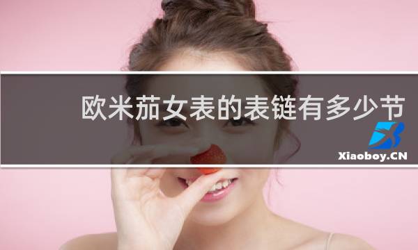 欧米茄女表的表链有多少节