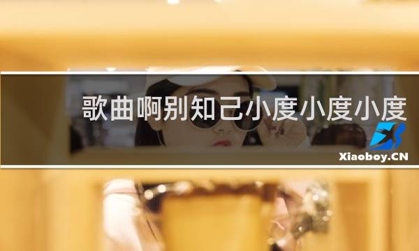 歌曲啊别知己小度小度小度