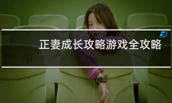 正妻成长攻略游戏全攻略