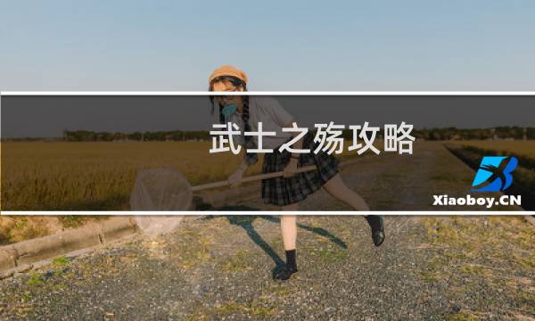 武士之殤攻略