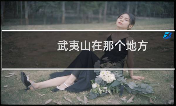 武夷山在那個地方