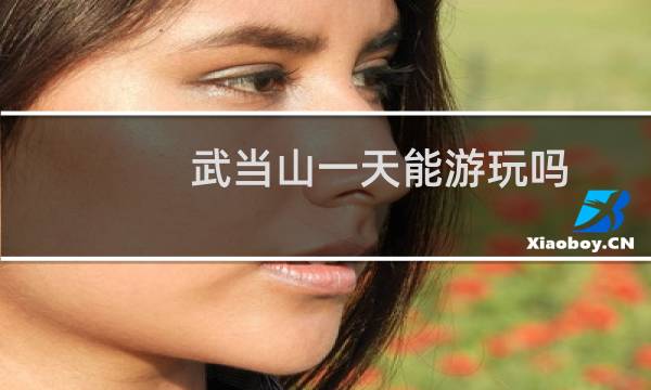 武当山一天能游玩吗