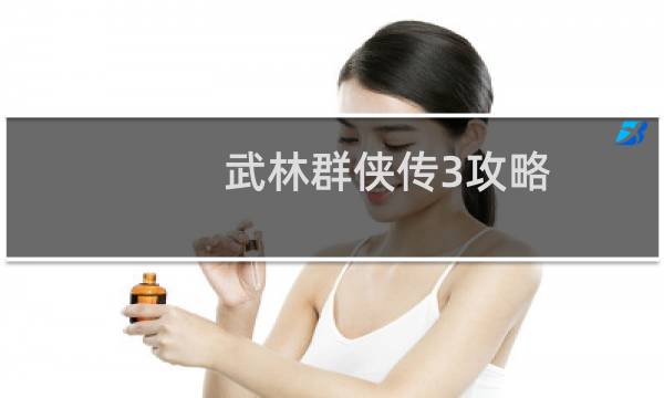 武林群侠传3攻略