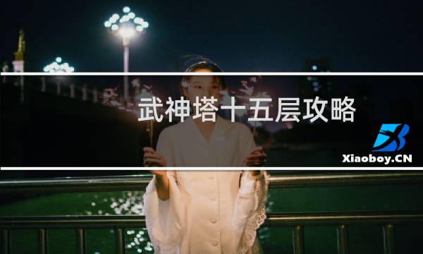 武神塔十五层攻略
