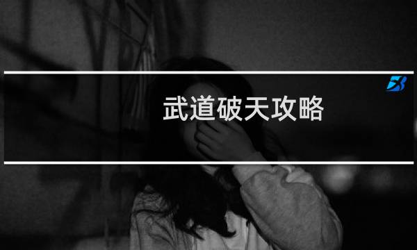 武道破天攻略