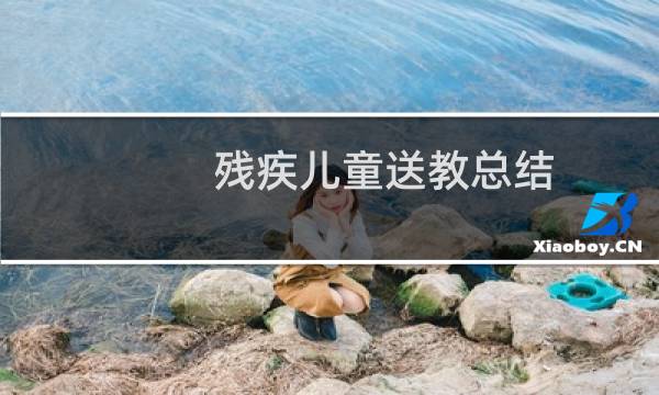 残疾儿童送教总结