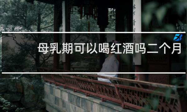 母乳期可以喝红酒吗二个月