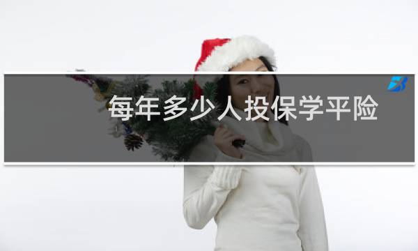 每年多少人投保学平险