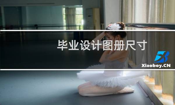 毕业设计图册尺寸