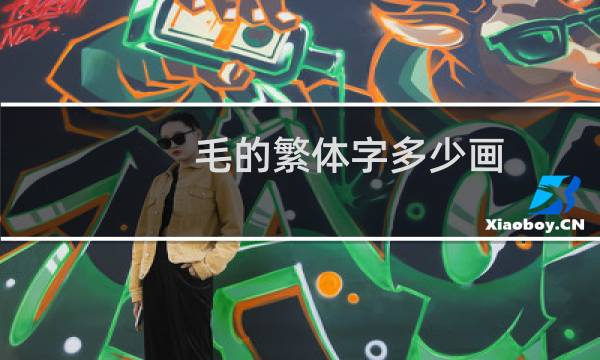 毛的繁体字多少画