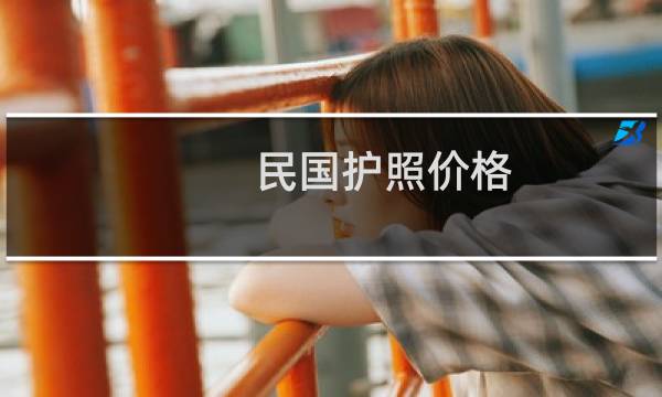 民国护照价格