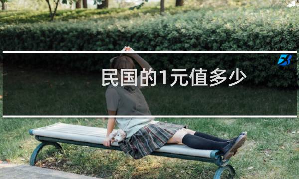 民国的1元值多少