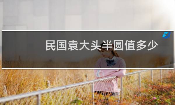 民国袁大头半圆值多少