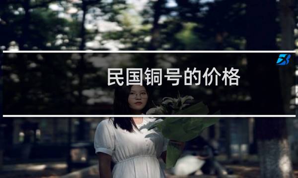 民国铜号的价格