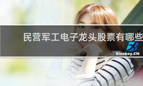 民营军工电子龙头股票有哪些