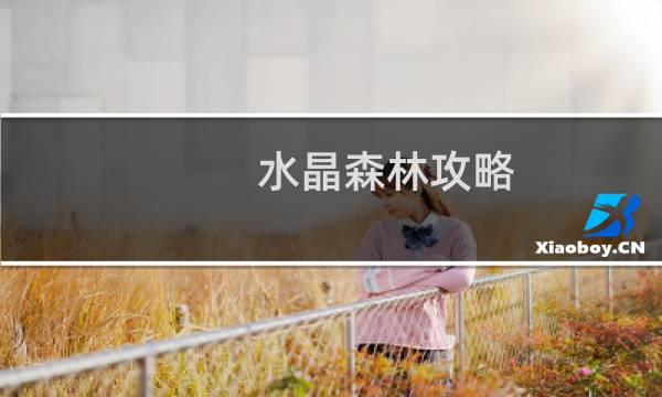 水晶森林攻略