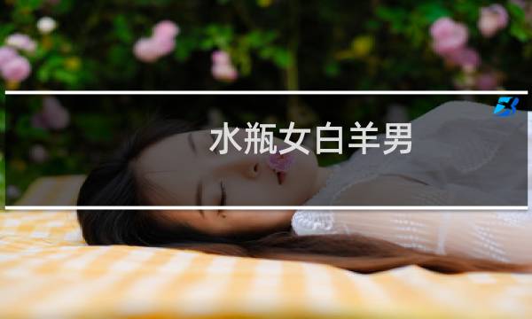 水瓶女白羊男