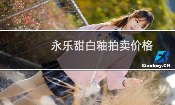 永乐甜白釉拍卖价格