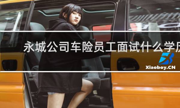 永城公司车险员工面试什么学历