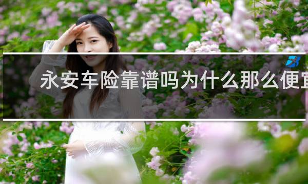 永安车险靠谱吗为什么那么便宜