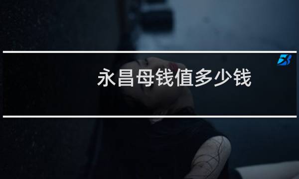 永昌母钱值多少钱