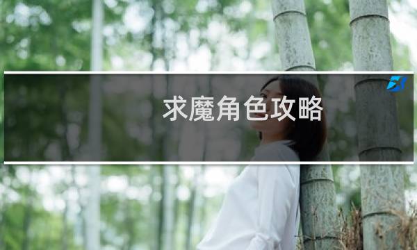 求魔角色攻略