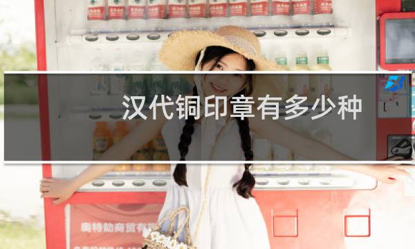 汉代铜印章有多少种 图价