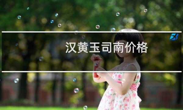 汉黄玉司南价格