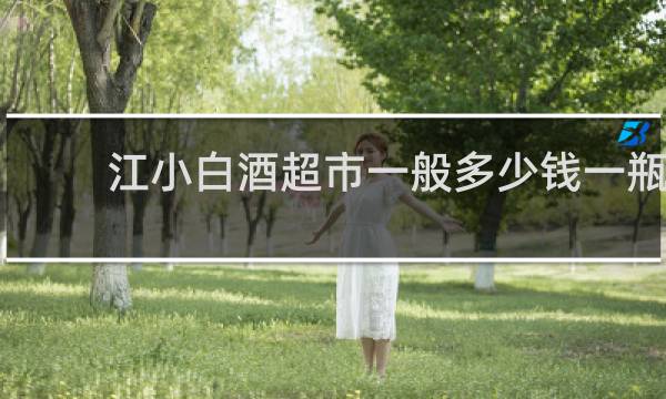 江小白酒超市一般多少钱一瓶