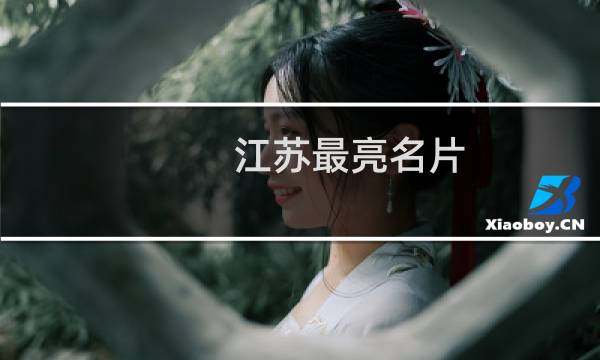 江苏最亮名片