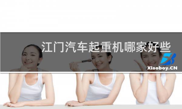 江门汽车起重机哪家好些
