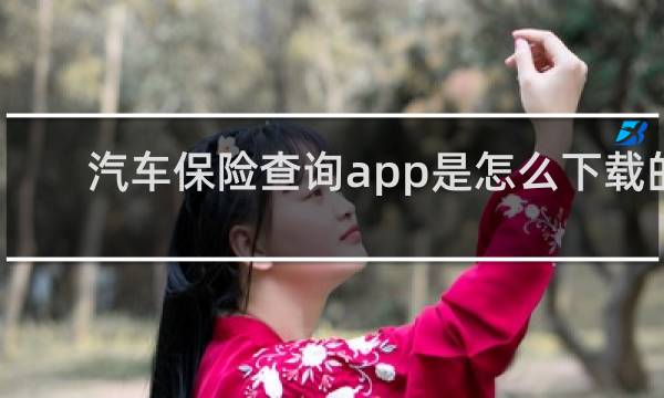 汽车保险查询app是怎么下载的