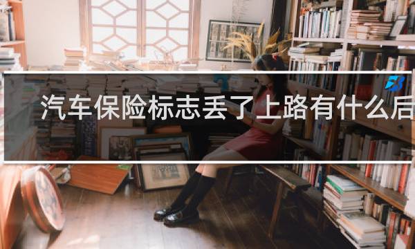 汽车保险标志丢了上路有什么后果