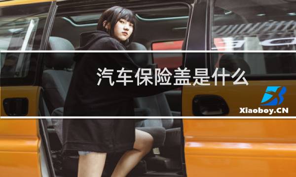 汽车保险盖是什么