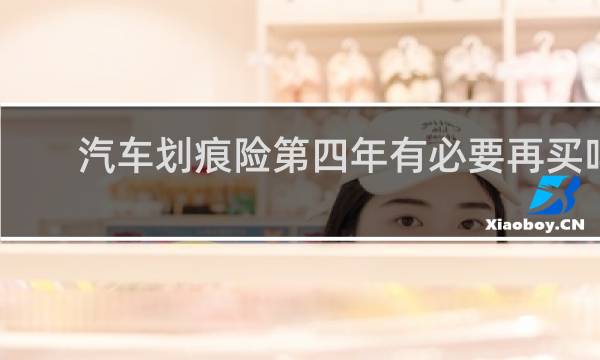 汽车划痕险第四年有必要再买吗
