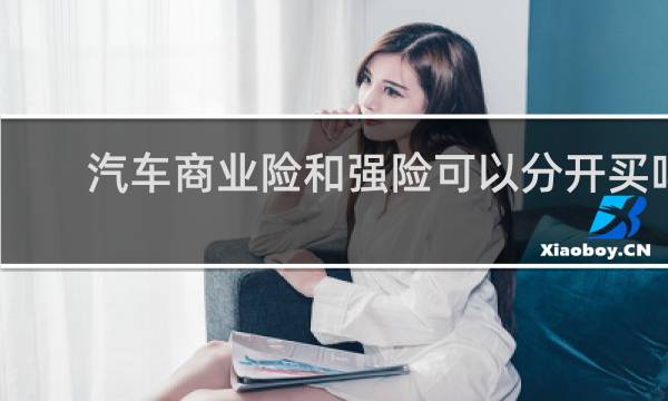 汽车商业险和强险可以分开买吗