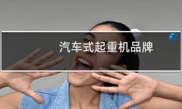 汽车式起重机品牌