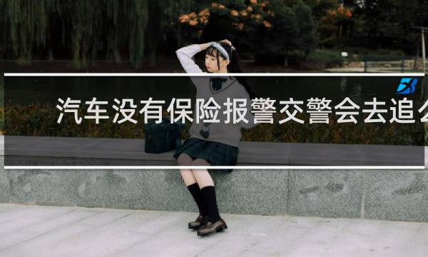 汽车没有保险报警交警会去追么