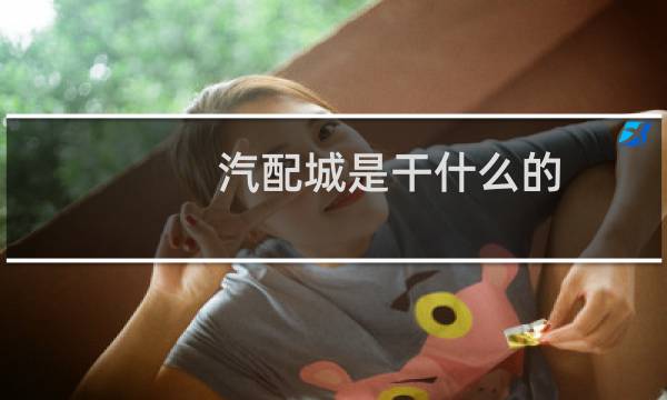 汽配城是干什么的