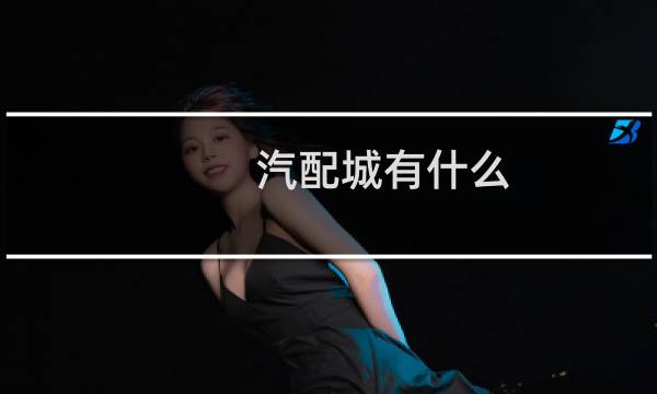 汽配城有什么