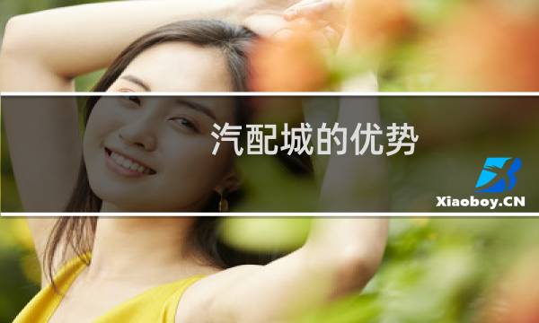汽配城的优势