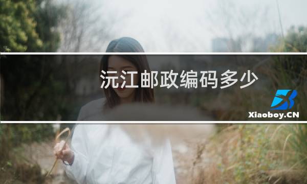 沅江邮政编码多少