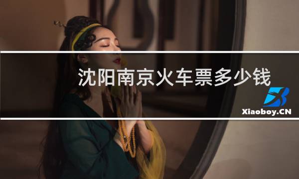 沈阳南京火车票多少钱
