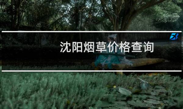 沈阳烟草价格查询