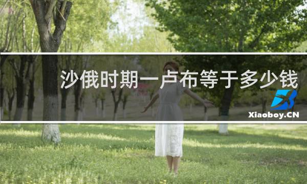 沙俄时期一卢布等于多少钱